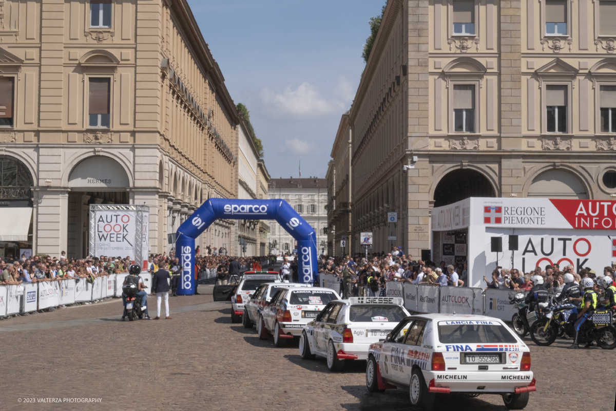 _DSF2188.jpg - 02/09/2023. Torino. Autolook Week Torino Ã¨ il festival che celebra la storia del motorsport e le auto da competizione. Nella foto un momento della parata finale di parte delle vetture esposte.