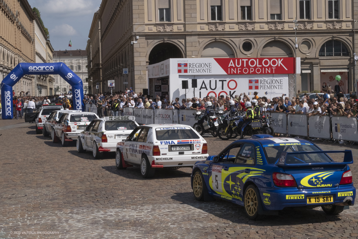 _DSF2310.jpg - 02/09/2023. Torino. Autolook Week Torino Ã¨ il festival che celebra la storia del motorsport e le auto da competizione. Nella foto un momento della parata finale di parte delle vetture esposte.