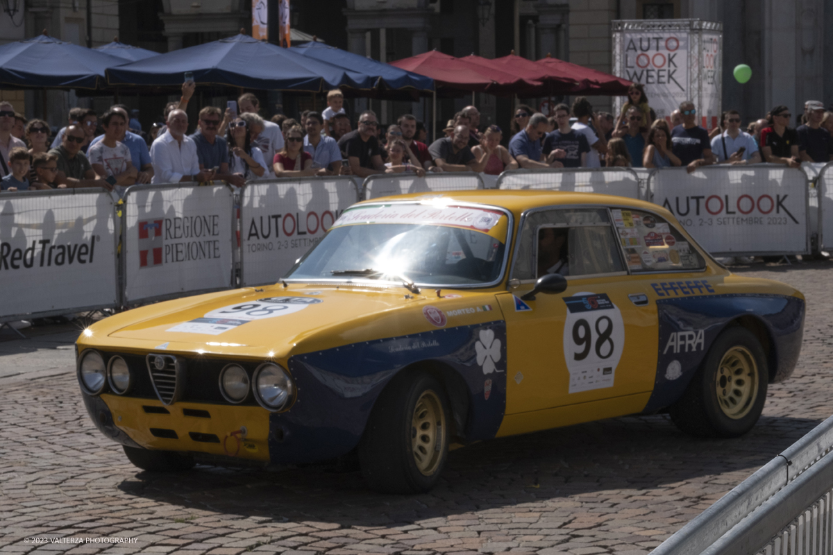 _DSF2394.jpg - 02/09/2023. Torino. Autolook Week Torino Ã¨ il festival che celebra la storia del motorsport e le auto da competizione. Nella foto n momento della parata finale di parte delle vetture esposte.