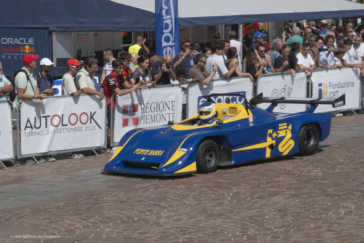 _DSF2779.jpg - 02/09/2023. Torino. Autolook Week Torino Ã¨ il festival che celebra la storia del motorsport e le auto da competizione. Nella foto n momento della parata finale di parte delle vetture esposte.