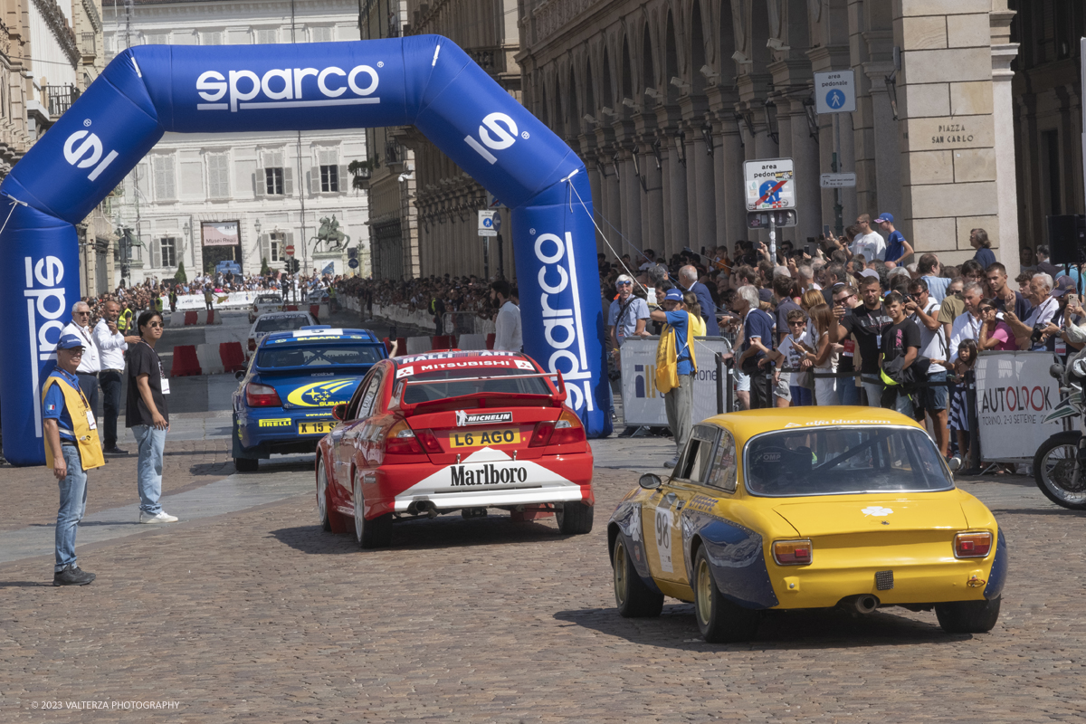 _DSF2807.jpg - 02/09/2023. Torino. Autolook Week Torino Ã¨ il festival che celebra la storia del motorsport e le auto da competizione. Nella foto un momento della parata finale di parte delle vetture esposte.