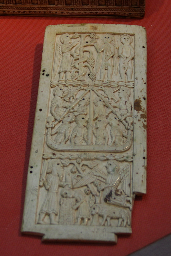 IlCollezionistaDiMeraviglie_016.JPG - Placca con scene del Genesi - Spagna settentrionale IX-X secolo