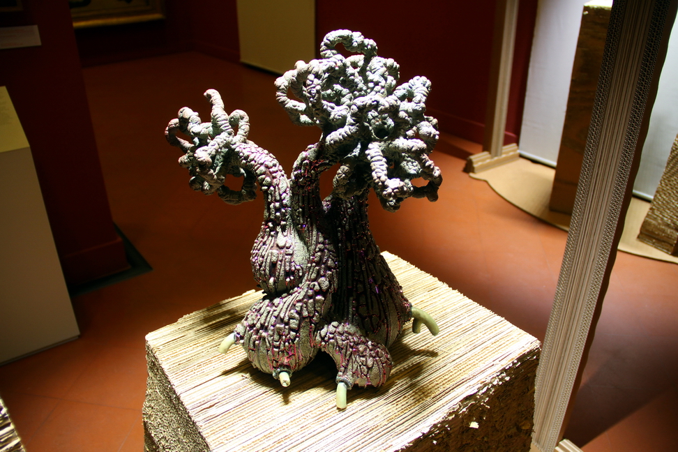 Lituania_02.JPG - Terre di Kaunas e Vilnius  Konstancija Dzimidaviciené  Bonsai II. 2012 - Argilla, smalti lucidi, cottura 1200° C, riduzione della combustione 1000° C.