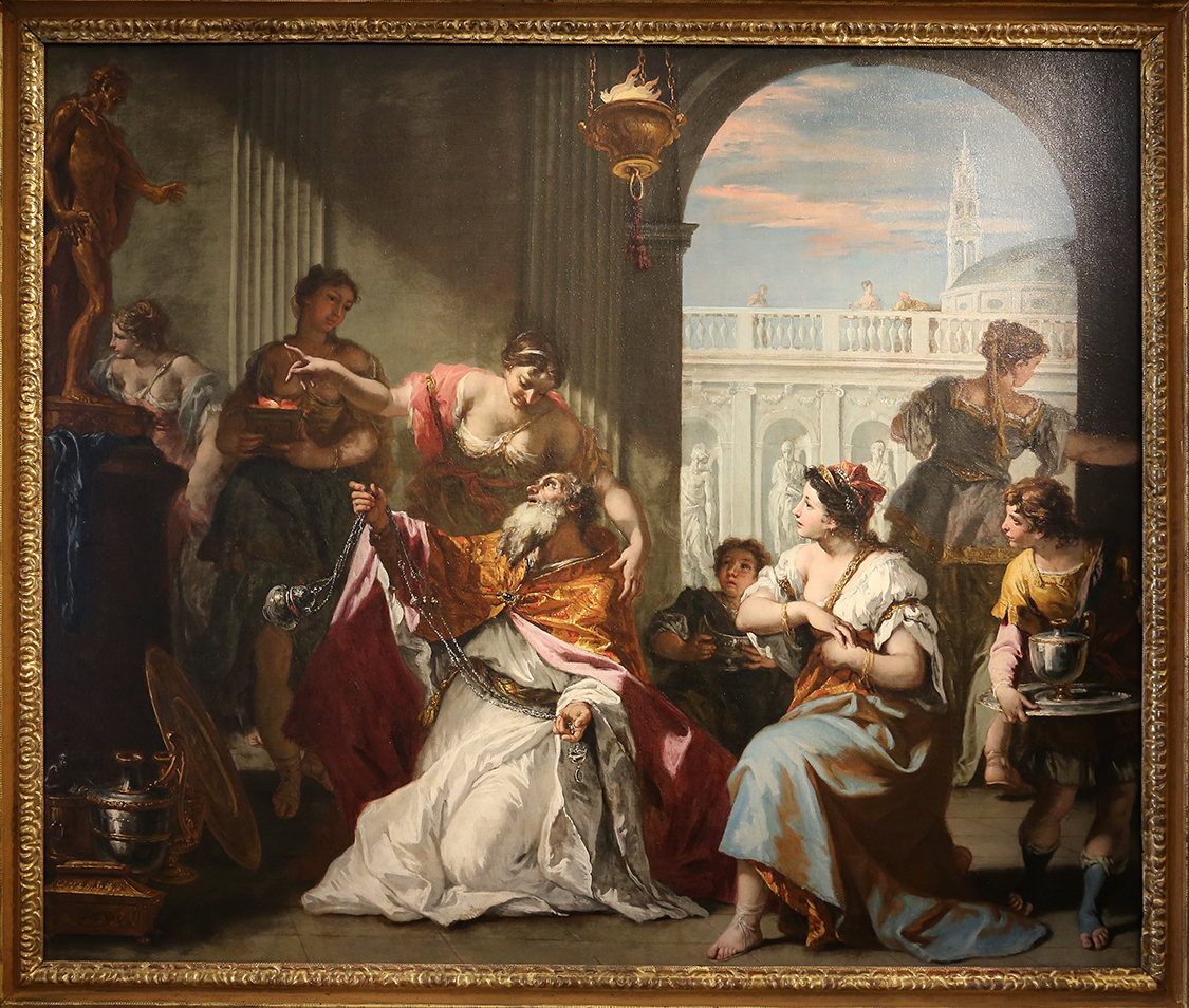 GalleriaSabauda_064.JPG - Sebastiano Ricci  Belluno, 1659-Venezia, 1734 Marco Ricci (?)  Belluno, 1676-Venezia, 1730  Salomone adora gli idoli