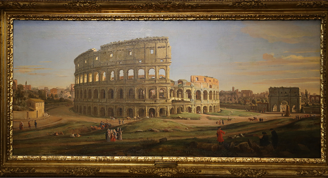 GalleriaSabauda_075.JPG - Gaspar van Wittel detto Gaspare Vanvitelli  Amersfoort, 1647 - Roma, 1736  Veduta del Colosseo
