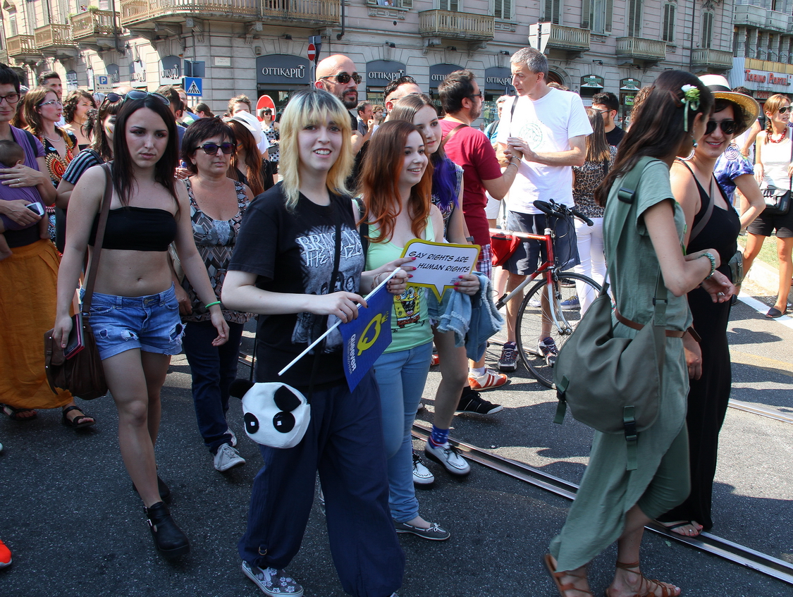 Gaypride2015_055.JPG - Torino 27 Giugno 2015 Gay Pride - La sfilata...