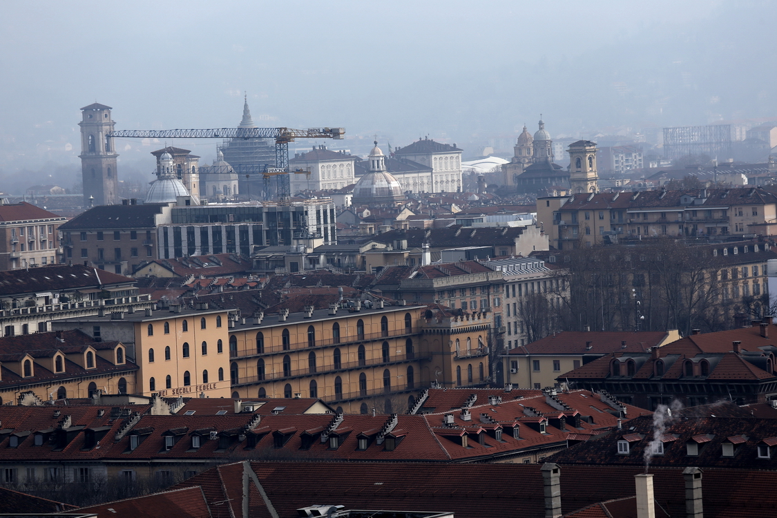 LaMontagnaNellaCittà_29.JPG - Torino nella nebbia dalla balconata del Palazzo della Città Metropolitana