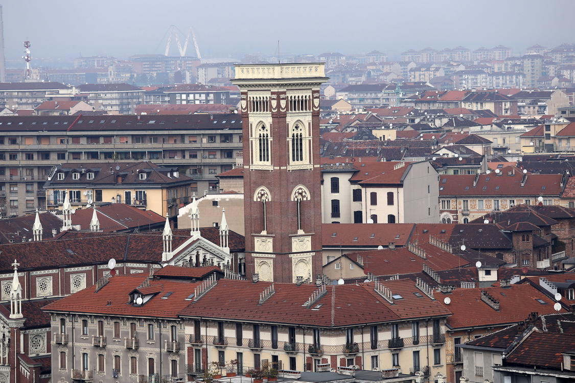 LaMontagnaNellaCittà_31.JPG - Torino nella nebbia dalla balconata del Palazzo della Città Metropolitana