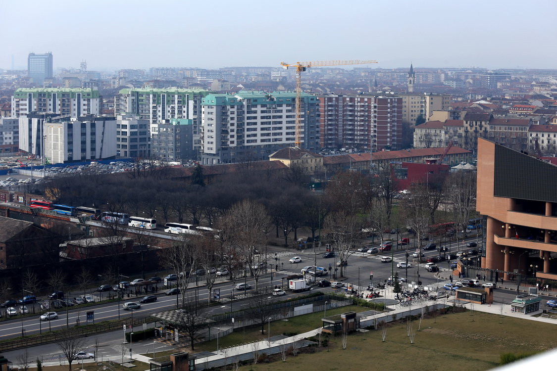 LaMontagnaNellaCittà_35.JPG - Torino nella nebbia dalla balconata del Palazzo della Città Metropolitana