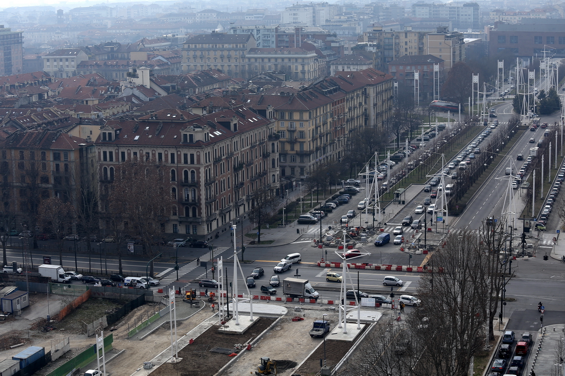 LaMontagnaNellaCittà_36.JPG - Torino nella nebbia dalla balconata del Palazzo della Città Metropolitana
