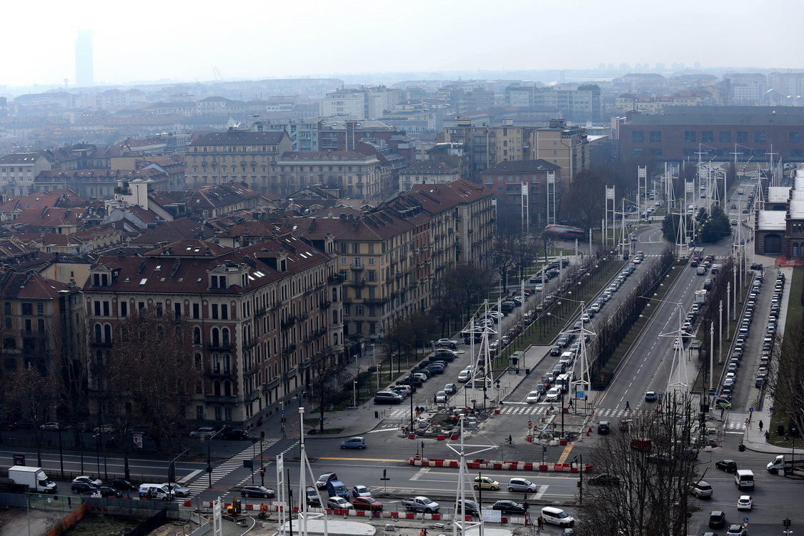 LaMontagnaNellaCittà_37.JPG - Torino nella nebbia dalla balconata del Palazzo della Città Metropolitana
